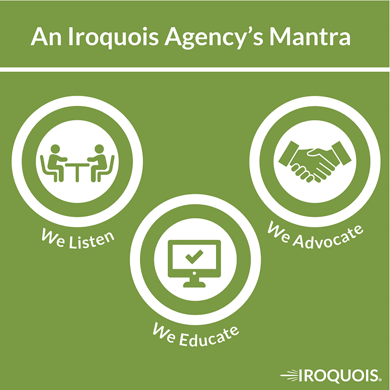 Iroquois Group Member Agency on the podcast today